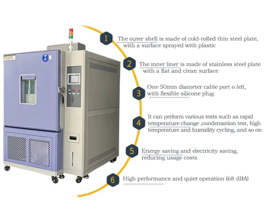 Precision Rapid Temperature Change Testing Machine For Rigorous Environment Tests