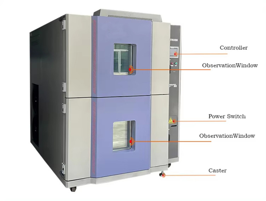 Customizable Electrical Hot And Cold Impact Testing Machine For Cool And Heat Control Simulation