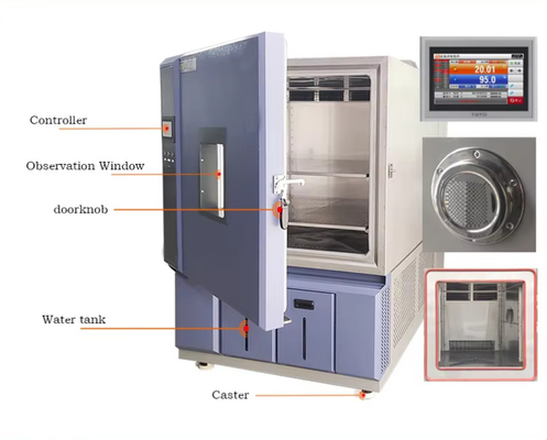 Industrial Enviroment Rapid Rate Thermal Cycle Test Chamber Intelligent Control Driven