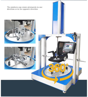 2KN Load Cell Furniture Testing Equipment Office Chair Rotation Fatigue Life Tester Precision