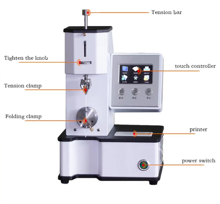 MIT Folding Endurance Tester Paper Fatigue Strength Test Machine ISO 5626 GB/T 2679.5