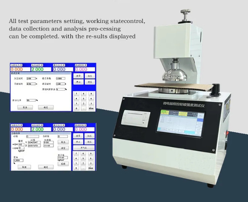 Digital Display Paper Testing Equipment Bursting Strength Tester High Precise