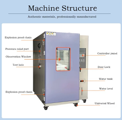 1000L Battery Overcharge Explosion Proof Tester 380V Battery Testing Equipment