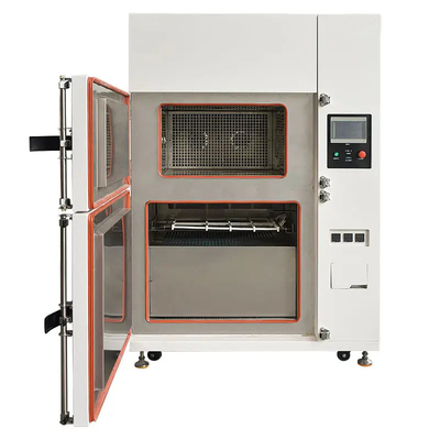 Two Zone High Low Temperature Thermal Shock Test Chamber Cycling Lab Test Machine 140L