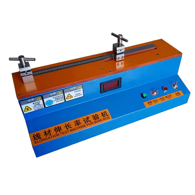 High Accuracy Material Cable Wire Tensile And Elongation Testing Machine