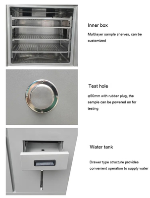 High Low Temperature Environmental Test Chamber For Temperature And Humidity Calibration